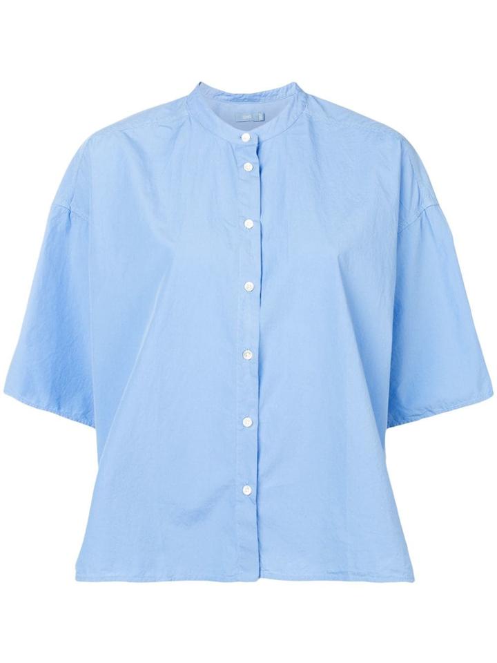 Closed Oversized Button-up Shirt - Blue