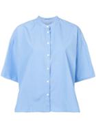 Closed Oversized Button-up Shirt - Blue