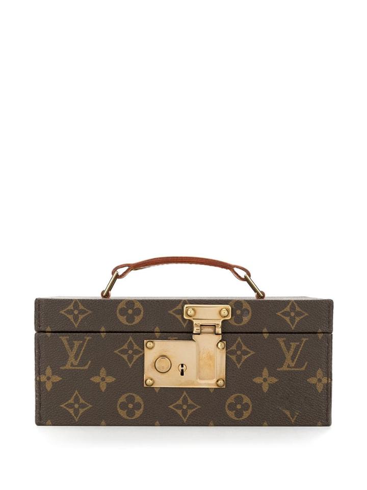 Louis Vuitton Vintage Boite A Tout Jewelry Box - Brown