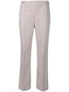 Fendi Micro Check Cigarette Trousers - Pink