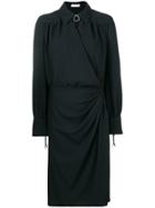 Altuzarra Wrap Style Shirt Dress - Black