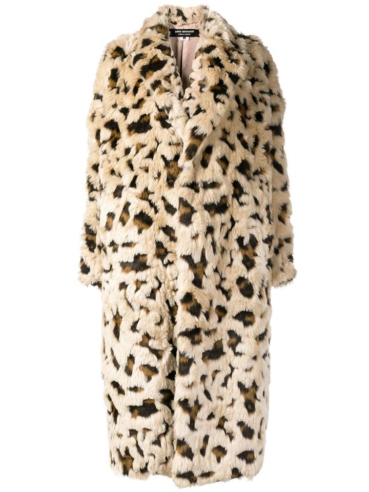 Junya Watanabe Leopard Print Coat - Nude & Neutrals