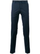Pt01 - Slim-fit Tailored Trousers - Men - Virgin Wool - 54, Blue, Virgin Wool