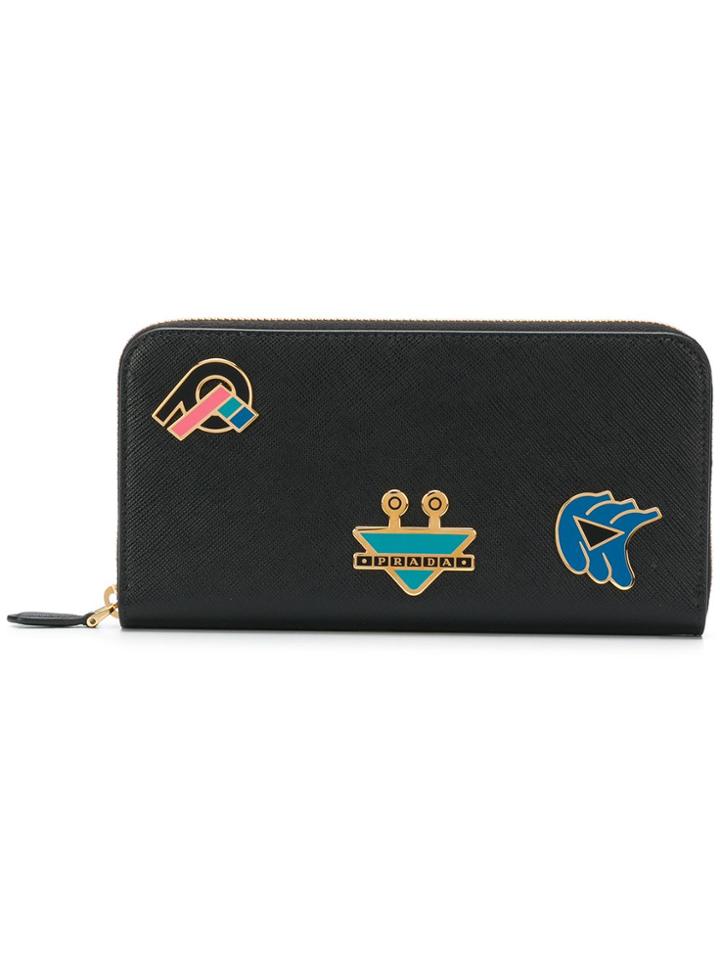 Prada Prada 1ml5062cbv F0lj4 Leather - Black