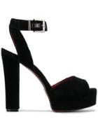 Cesare Paciotti Platform Sandals - Black