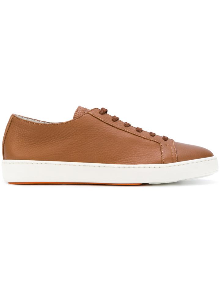 Santoni Sports Lace-up Sneakers - Brown