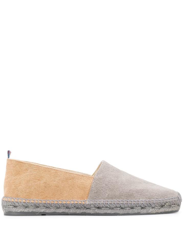Castañer Colour Block Espadrilles - Grey