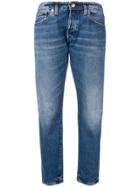 Golden Goose Deluxe Brand Cropped Tapered Jeans - Blue