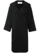 Valentino Oversized Coat - Black
