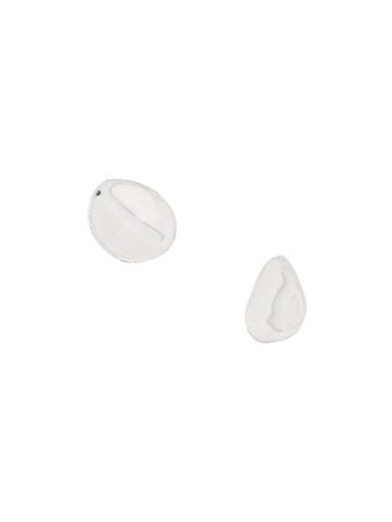 Faris Petal Earrings - Metallic