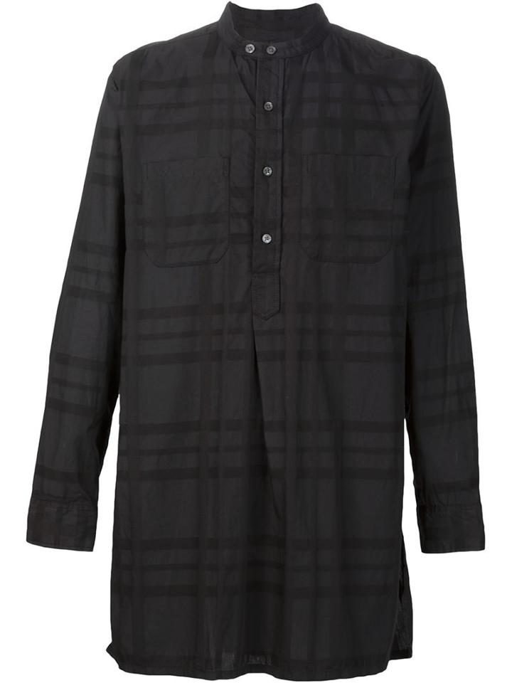 Engineered Garments Long Tonal Check Shirt