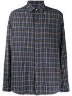 Ermenegildo Zegna Plaid Print Shirt - Blue