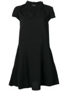 Emporio Armani V-neck Dress - Black