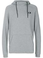 Nike Logo Plaque Hoodie - Grey