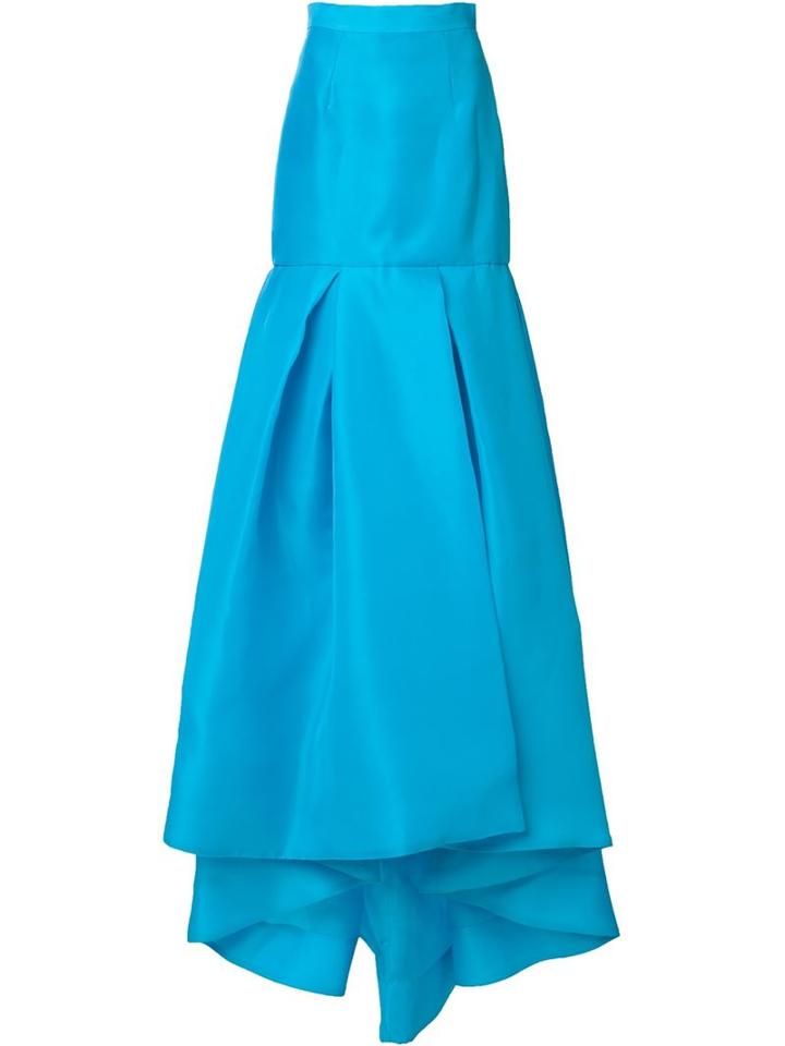 Monique Lhuillier High-rise Long Full Skirt
