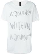 Odeur Front Print T-shirt, Adult Unisex, Size: S, White, Cotton