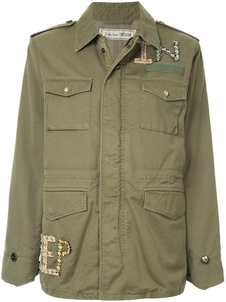 Tu Es Mon Trésor The End Field Jacket - Green