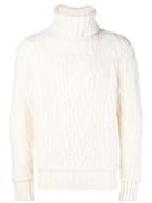 Paul & Shark Cable Knit Sweater - Nude & Neutrals