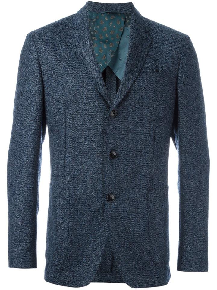 Etro Patch Pockets Blazer