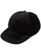 Off-white - Velvet Baseball Cap - Women - Cotton - One Size, Black, Cotton