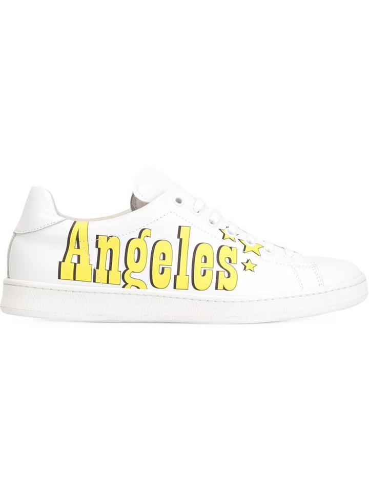 Joshua Sanders Los Angeles Print Sneakers