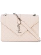 Saint Laurent Medium Envelope Bag - Pink & Purple