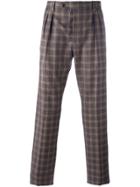 Al Duca D'aosta 1902 Checked Tailored Trousers - Pink & Purple