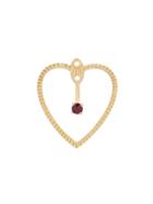 Yvonne Léon 18kt Gold And Ruby Heart Earrings