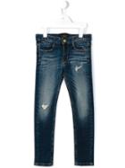 Finger In The Nose Distressed Jeans, Boy's, Size: 12 Yrs, Blue