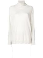 P.a.r.o.s.h. Cashmere Turtleneck Sweater - White