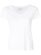 Officine Generale Classic V-neck T-shirt - White