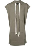 Bmuet(te) Oversized Sleeveless Hoodie, Men's, Green, Cotton