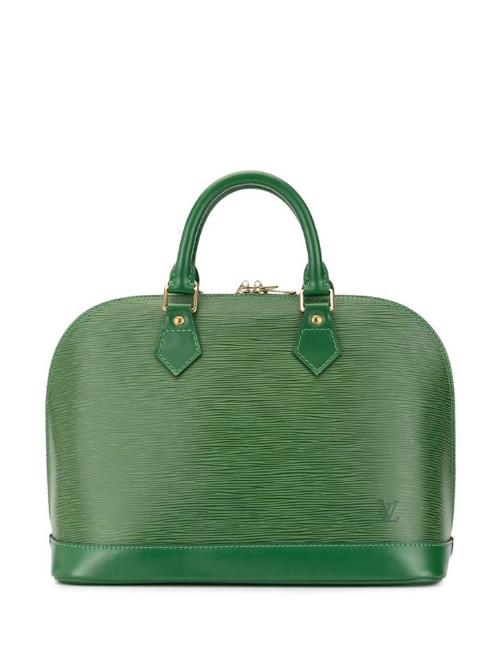 Louis Vuitton Pre-owned Alma Epi Line Tote - Green