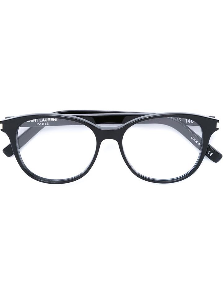 Saint Laurent Eyewear - 'classic' Glasses - Women - Acetate - One Size, Black, Acetate
