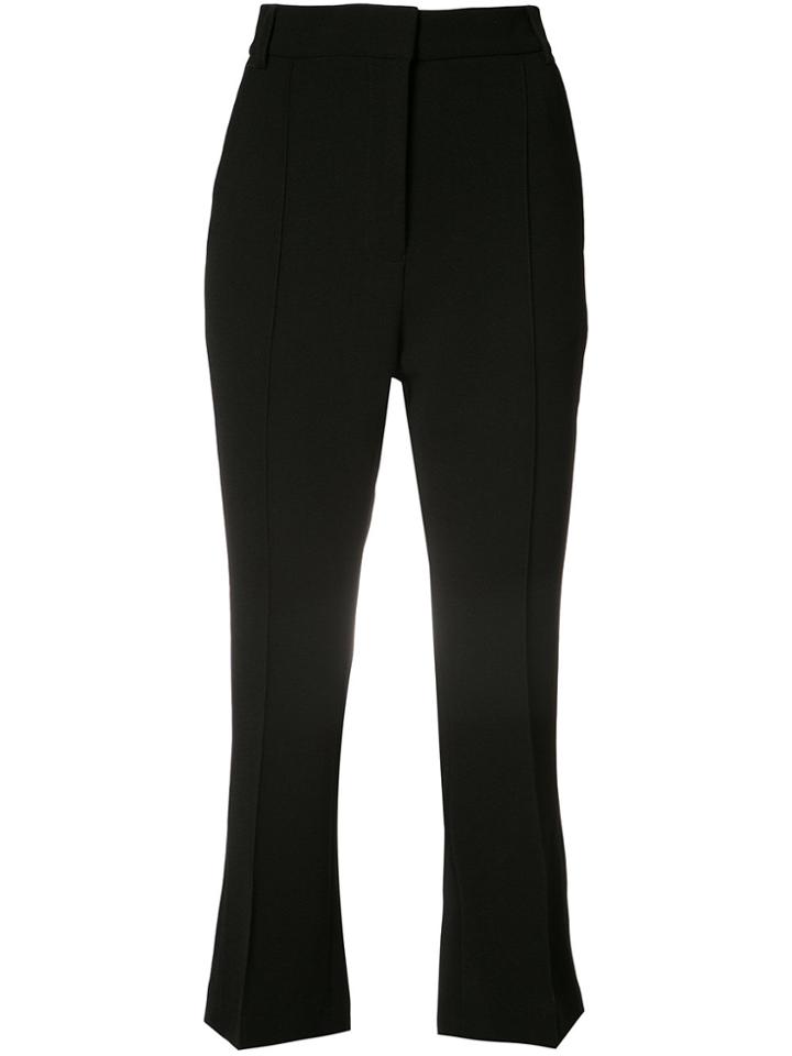 Rebecca Vallance Beltran Crop Flare Pant - Black