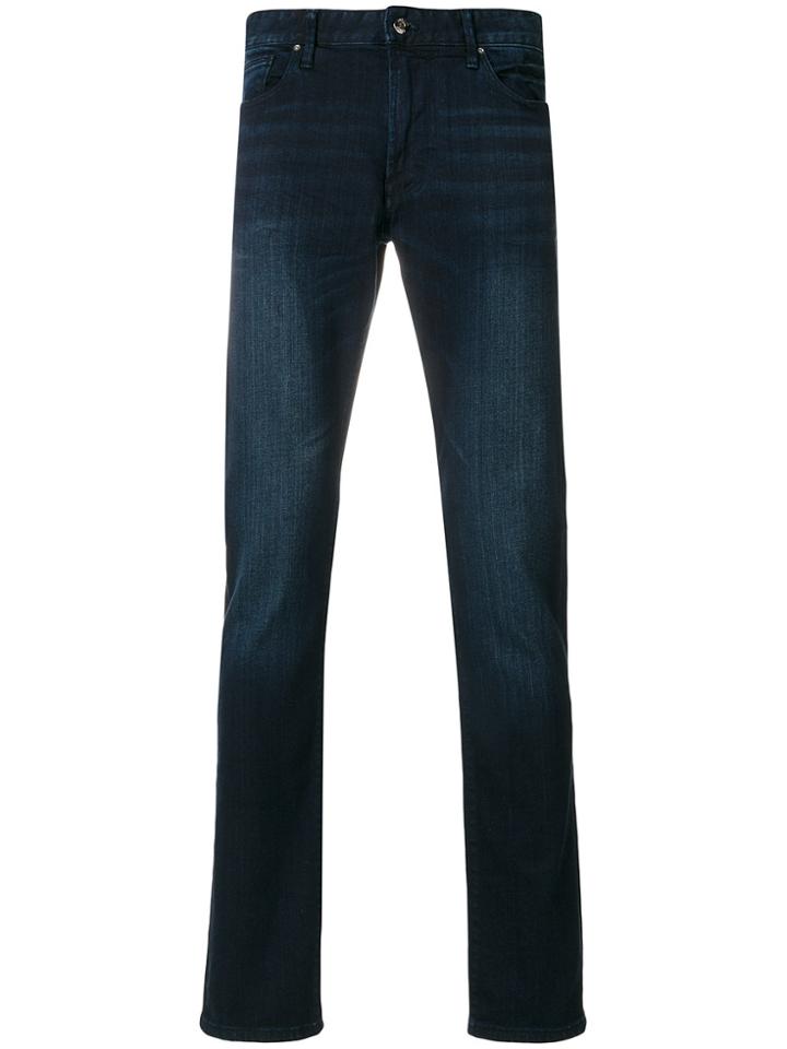 Armani Jeans Regular Fit Jeans - Blue