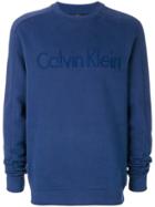 Calvin Klein Jeans Embossed Logo Sweatshirt - Blue