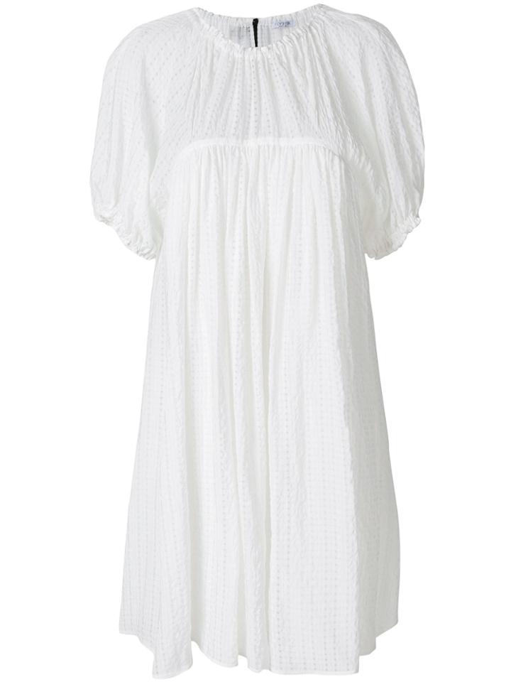 Vivetta Flared Loose Dress - White