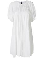 Vivetta Flared Loose Dress - White