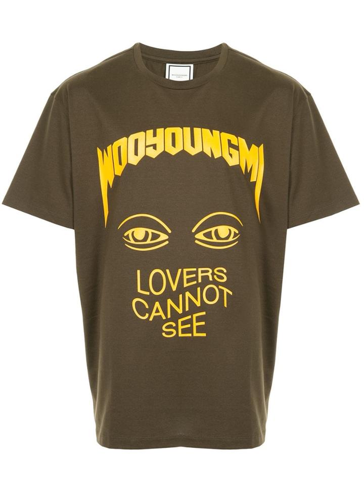 Wooyoungmi Printed T-shirt - Green