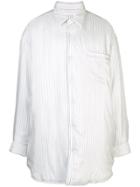 Maison Margiela Oversized Padded Shirt - White