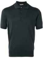 Cruciani Classic Polo Shirt, Men's, Size: 52, Black, Cotton