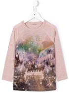 Stella Mccartney Kids Circus Print T-shirt, Girl's, Size: 10 Yrs, Pink/purple