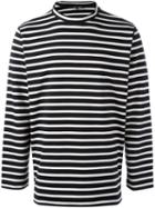 Sofie D'hoore Striped Sweatshirt, Men's, Size: Large, Blue, Cotton
