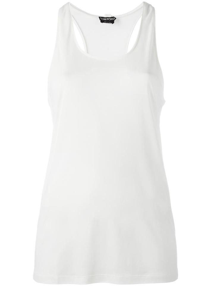 Tom Ford Lock Necklace Vest, Women's, Size: 42, Nude/neutrals, Viscose/lamb Skin