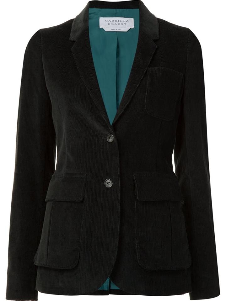 Gabriela Hearst Round Hem Long Blazer