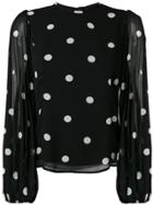 Zimmermann Polka-dot Blouse - Black