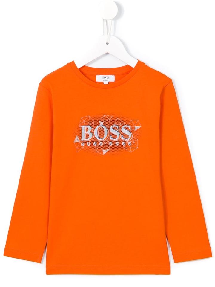 Boss Hugo Boss Geometric Logo Print T-shirt