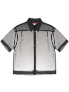Manning Cartell Sheer Short-sleeved Shirt - Black
