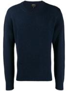 A.p.c. Knitted Sweatshirt - Blue